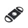 LC LICTOP Black Cigar Cutter 10pcs Guillotine Stainless Steel Blade Cigar Clippers Tool with Plastic Handle