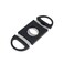 LC LICTOP Black Cigar Cutter 10pcs Guillotine Stainless Steel Blade Cigar Clippers Tool with Plastic Handle