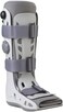 AIRCAST Aircast AirSelect Standard Open Frame Walker Brace and Walking Boot with Overlapping Duplex Air Cells Lining Extra Large Gray