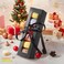 HAPPY POTATO 25 Pack Macaron Boxes for 6 721919 Inches Macaron Packaging Boxes Black Macaron Boxes with Clear Window Macaron Container Packaging Boxes with Ribbon