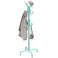 Simple Houseware Standing Coat and Hat Hanger Organizer Rack 12 Hooks Turquoise