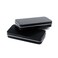 Tighall 8PCS Rectangular Empty Hinged Tin Box with Lid Bulk Mini Storage Containers Organizer for Treats Gifts Candy and Crafts 48 x 21 x 08 in Black