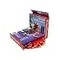 Vrinda Set of 204 Mini Chime Ritual Spell Unscented Taper Candles Ideal for ChimeAltarSpell Work Red