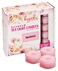 Hyoola HYOOLA Scented Tealight Candles Clear Cup Magnolia Tealight Candles Scented 6 Hour Burn Time 15 Pack European Made