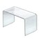 Azar Displays 515336 8 W x 4 D x 45 H Acrylic Riser 4 Pack