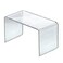 Azar Displays 515336 8 W x 4 D x 45 H Acrylic Riser 4 Pack