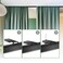 TOKPLNU Ceiling Mount Bracket for Flexible Bendable Curtain Track Black Curved Curtain Rail Ceiling Mounting Hardware 10 Pack