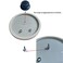 ZYYC 4 Pack Pot Lid Replacement Knobs Heat Resistant Black