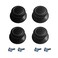 ZYYC 4 Pack Pot Lid Replacement Knobs Heat Resistant Black