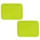 Pyrex 7210PC 3 Cup Edamame Green Food Storage Replacement Lid 2Pack Made in USA