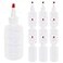 seewavom 10 Pack 4 Ounce Plastic Squeeze Bottles With Caps Plastic Small Dispensing Bottles Crafts Art Glue Kitchen