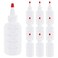 seewavom 10 Pack 4 Ounce Plastic Squeeze Bottles With Caps Plastic Small Dispensing Bottles Crafts Art Glue Kitchen