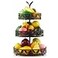 Ouseen 3 Tier Fruit Basket for Kitchen Fruit Bowl Holder Detachable Fruit Storage Baskets Stand for Counters Kitchen Countertop Dining Table