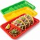 BNYD 3 Pack Taco Holder Stand Plastic Taco Plates for Hard Soft Shell Tacos