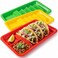 BNYD 3 Pack Taco Holder Stand Plastic Taco Plates for Hard Soft Shell Tacos