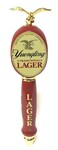 Yuengling Traditional Lager 2018 13 Tap Handle 3 Sided with Gold Eagle Topper