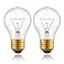 WokHok Appliance Oven Light Bulb High Temp 300 C Resistant2 Pack A15E26120V40 Watt Appliance Replacement Bulb for Refrigerator Over Stove Microwave Range HoodWarm White