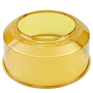 Onylraep Upgraded Replacement Power Dome for Nuwave Ovens Pro Plus and Elite Advanced Amber thermoplastic Heat and Impact Resistant Easy to Clean Oven Dome Replacements