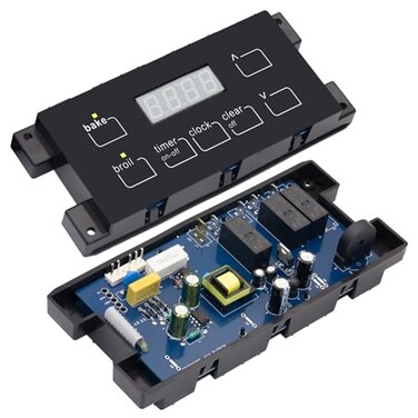 Apzte 316455400 Oven Range Control Board for Frigidaire Kenmore Oven Stove Board Oven Range Stove Clock Control Board 5304518660 Blue board