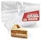 Supellectilem 50 Cake Slice Containers with Lids Hinged Medium Disposable Plastic Cake Containers Clear Cheesecake Container Individual Cake Pie Slice Boxes for Flan Dessert Pastry Cookie Snack Fruit