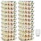 Gencywe 12 Pack x 20 Sets Stackable Cupcake Carrier with 240 Pack Liners Plastic Cupcake Boxes Holders for 12 Cupcakes High Tall Dome Lid Cupcake Containers Clear Disposable Cupcake Trays