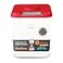 Kitchen Safe Time Locking Container Medium Timed Lock Box for Cell Phones Snacks and other unwanted temptations Red Lid 55 White Base