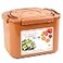 e-jen ejen Premium Kimchi Sauerkraut Container Probiotic Fermentation with Inner Vacuum Lid Earthenware Brown 31 gal 12L