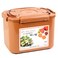 e-jen ejen Premium Kimchi Sauerkraut Container Probiotic Fermentation with Inner Vacuum Lid Earthenware Brown 31 gal 12L