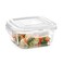 Borosil Klip Store Square Containers with Lid 520ml