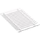 Kohler KOHLER K55420 Prolific Multipurpose Grated Rack Dish Rack Defrosting Rack Dishwasher Safe White
