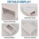 Doryh 6 Quart Plastic Stacking Storage Drawer Chest 3Packs