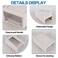 Doryh 6 Quart Plastic Stacking Storage Drawer Chest 3Packs
