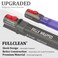 Fullclean Dryer Vent Cleaner Hose Vacuum Attachments for Dyson GEN5 V15 V15s V12 V11 V10 V9 V8 V7 Detect Absolute Cyclone Outsize Slim Vacuum Cleaner Nozzle Crevice Flexible Lint Removal Tool