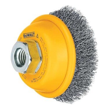 DEWALT Wire Cup Brush Crimped 3Inch DW4920