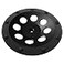 EDiamondTools 7 PCD Grinding Wheel for Epoxy Glue Mastic and Paint 9 PCD Segments 5811 Threaded Arbor