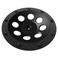 EDiamondTools 7 PCD Grinding Wheel for Epoxy Glue Mastic and Paint 9 PCD Segments 5811 Threaded Arbor