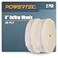 POWERTEC 6 Inch Buffing Polishing Wheels 80 Ply 2 Pack Extra Thick Buffer Wheels w 12 Arbor Hole for Bench Buffer Polisher and Bench Grinder 71630
