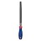 WORKPRO W051003 8 In Half Round File Durable Steel File for Concave Convex Flat Surfaces Comfortable AntiSlip Grip Double Cut Single Cut Tool Sharpener for Pros and DIY Single Pack