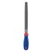 WORKPRO W051003 8 In Half Round File Durable Steel File for Concave Convex Flat Surfaces Comfortable AntiSlip Grip Double Cut Single Cut Tool Sharpener for Pros and DIY Single Pack
