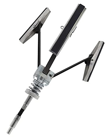 EADUTY Engine Cylinder Hone Tool 27 Diameter Adjustable Deglazer with 3Piece 4 Long Stones 220 Grit
