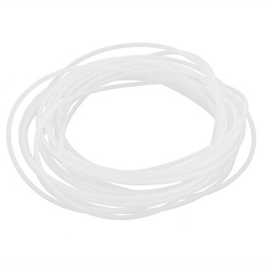 uxcell 1mm ID 2mm OD PTFE Tubing Tube Pipe 5M 164ft for 3D Printer RepRap