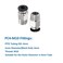 AEDIKO 30pcs PC4M10 Pneumatic Fittings Straight Pneumatic Push in Quick Connector for 3D Printer
