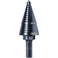 KLEIN TOOLS Klein Tools KTSB11 Step Drill Bit 11 DoubleFluted 78 to 118Inch with EasytoRead Markings and Targets 38Inch Hex Shank