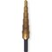 IRWIN Unibit2T Shank Step Drill Bit Titanium Nitrate Coated 316 to 12 by 14 Shank Step Drill Bit 15102
