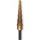 IRWIN Unibit2T Shank Step Drill Bit Titanium Nitrate Coated 316 to 12 by 14 Shank Step Drill Bit 15102