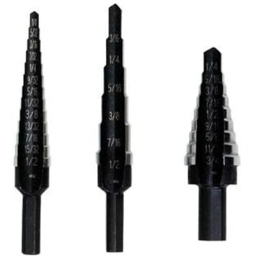 IRWIN Irwin Tools Step Drill Bit Set 3Piece 10502ZR