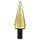 IRWIN Irwin Tools Step Drill Bit 316 to 78 Titanium Nitride Coated Nitrate 38 Shank 15104