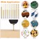 Uolor Mini Twist Drill Bit Set 10Pcs Micro Engraving Drill Bits 06mm22mm HSS 235mm Shank Titanium Coated Tiny Drill Bit Hole Drilling Tool for DIY Resin Jewelry Amber Circuit Board Walnut