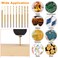Uolor Mini Twist Drill Bit Set 10Pcs Micro Engraving Drill Bits 06mm22mm HSS 235mm Shank Titanium Coated Tiny Drill Bit Hole Drilling Tool for DIY Resin Jewelry Amber Circuit Board Walnut