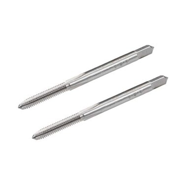 uxcell Machine Tap 540 UNC Thread 2B Class 3 Flutes High Speed Steel Screw Threading Tap Tapping Tool 2pcs